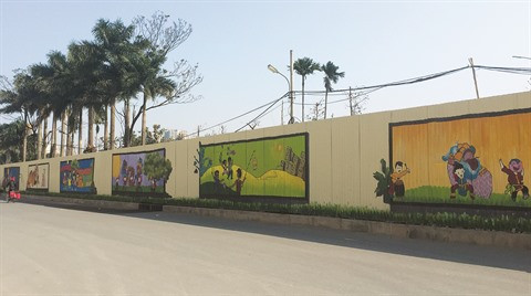 Le street art appose sa touche dans la capitale ảnh 3 Le street art appose sa touche dans la capitale ảnh 3