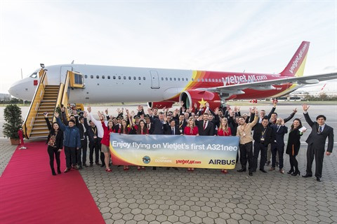 Vietjet reçoit son premier Airbus A321neo ảnh 1 Vietjet reçoit son premier Airbus A321neo ảnh 1