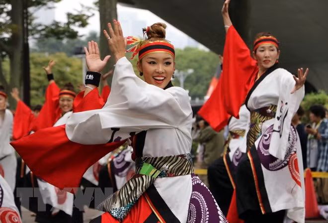 La danse japonaise Yosakoi sera interprétée dans la rue piétonne à Hanoï ảnh 1