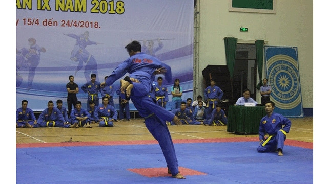 Ouverture le IXe championnat du Vietnam de Vovinam ảnh 1 Ouverture le IXe championnat du Vietnam de Vovinam ảnh 1