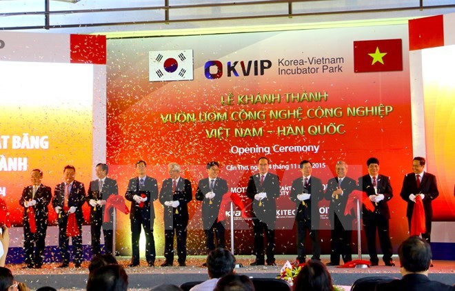 Inauguration de la pépinière des technologies Vietnam-R. de Corée à Can Tho ảnh 1 Inauguration de la pépinière des technologies Vietnam-R. de Corée à Can Tho ảnh 1