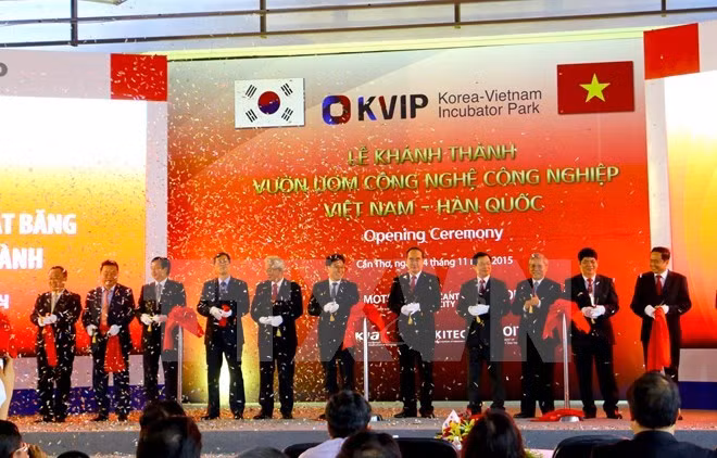Inauguration de la pépinière des technologies Vietnam-R. de Corée à Can Tho ảnh 1