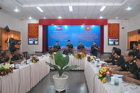 Vietnam-Cambodge : renforcer les liens entre les jeunes militaires ảnh 1 Vietnam-Cambodge : renforcer les liens entre les jeunes militaires ảnh 1