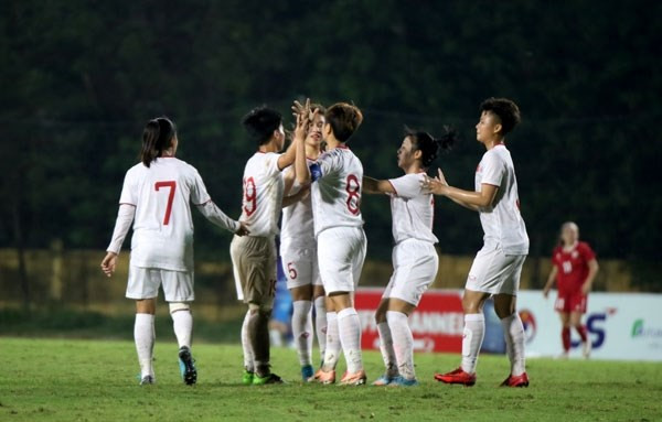 Championnat féminin AFC U-19 : le Vietnam surclasse le Liban ảnh 1 Championnat féminin AFC U-19 : le Vietnam surclasse le Liban ảnh 1