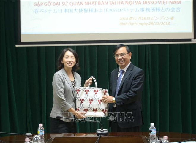 Echange entre l’ambassade du Japon au Vietnam et l'Université de Quy Nhon ảnh 1 Echange entre l’ambassade du Japon au Vietnam et l'Université de Quy Nhon ảnh 1