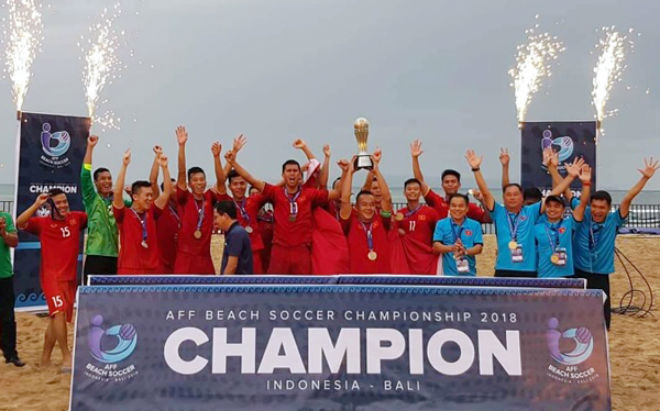 Le Vietnam remporte le Championnat de football de plage de l’ASEAN ảnh 1 Le Vietnam remporte le Championnat de football de plage de l’ASEAN ảnh 1