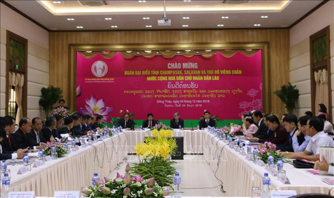 Dong Thap et des localités laotiennes promeuvent les investissements ảnh 1 Dong Thap et des localités laotiennes promeuvent les investissements ảnh 1