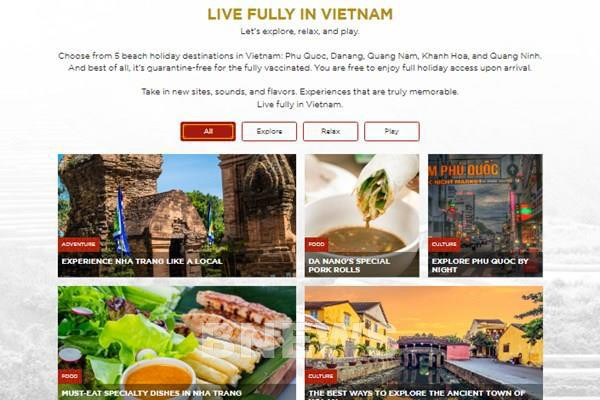 Mise en ligne d’une page spéciale sur le tourisme au Vietnam ảnh 1 Mise en ligne d’une page spéciale sur le tourisme au Vietnam ảnh 1