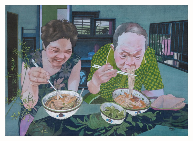 Résultats du concours d'illustration de la ville créative de Hanoï ảnh 4 Résultats du concours d'illustration de la ville créative de Hanoï ảnh 4