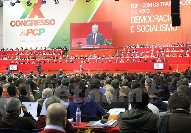 La délégation du PCV participe au 20ème Congrès du Parti communiste portugais ảnh 1 La délégation du PCV participe au 20ème Congrès du Parti communiste portugais ảnh 1