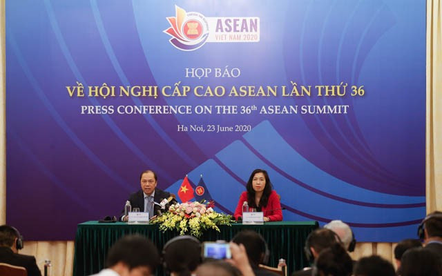 Conférence de presse internationale sur le 36e Sommet de l'ASEAN ảnh 3 Conférence de presse internationale sur le 36e Sommet de l'ASEAN ảnh 3