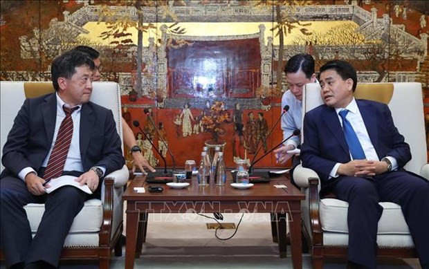 Hanoi et la JICA renforcent la coopération pour assurer l'avancement des projets ảnh 1 Hanoi et la JICA renforcent la coopération pour assurer l'avancement des projets ảnh 1