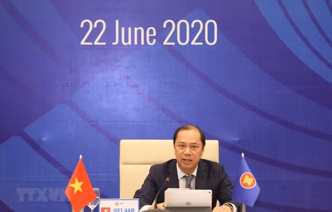Conférence de presse internationale sur le 36e Sommet de l'ASEAN ảnh 4