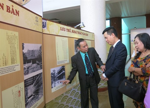 Châu ban: une centaine de documents de la dynastie des Nguyên exposés à Hanoï ảnh 2 Châu ban: une centaine de documents de la dynastie des Nguyên exposés à Hanoï ảnh 2