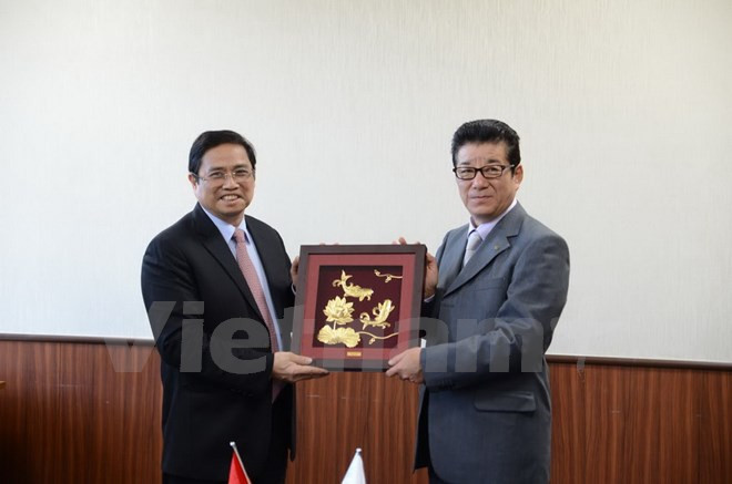 Une délégation de la Commission d'organisation du PCV en visite de travail au Japon ảnh 1 Une délégation de la Commission d'organisation du PCV en visite de travail au Japon ảnh 1