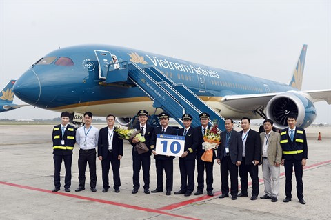 Vietnam Airlines reçoit son dixième Boeing 787-9 Dreamliner ảnh 1 Vietnam Airlines reçoit son dixième Boeing 787-9 Dreamliner ảnh 1