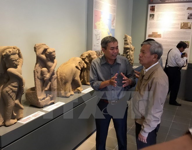 D’anciens objets Cham exposés à Hue ảnh 1 D’anciens objets Cham exposés à Hue ảnh 1