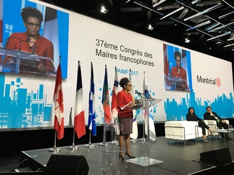 Le 37e congrès des maires francophones à Montréal ảnh 1 Le 37e congrès des maires francophones à Montréal ảnh 1