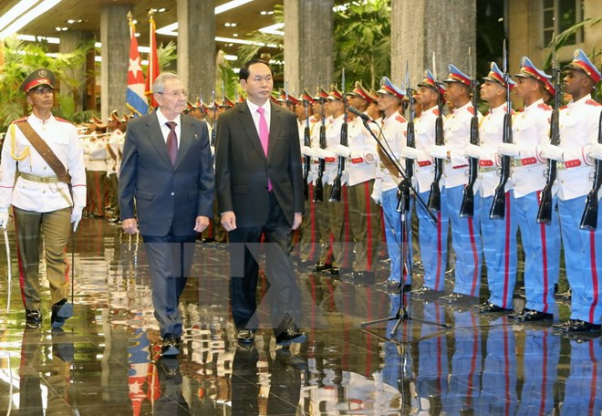 Renforcement de la solidarité et de la coopération intégrale Vietnam - Cuba ảnh 1 Renforcement de la solidarité et de la coopération intégrale Vietnam - Cuba ảnh 1