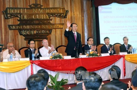 Forum d’affaires Vietnam-Cuba à La Havane ảnh 1 Forum d’affaires Vietnam-Cuba à La Havane ảnh 1