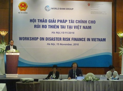 Colloque sur les mesures financières contre les risques de catastrophes ảnh 2