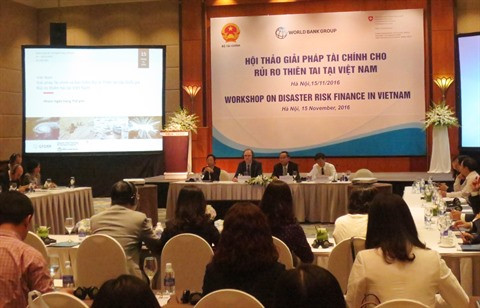 Colloque sur les mesures financières contre les risques de catastrophes ảnh 1 Colloque sur les mesures financières contre les risques de catastrophes ảnh 1