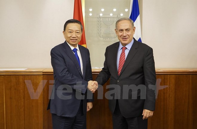 Le ministre vietnamien de la Sécurité publique en tournée de travail en Israël ảnh 1 Le ministre vietnamien de la Sécurité publique en tournée de travail en Israël ảnh 1