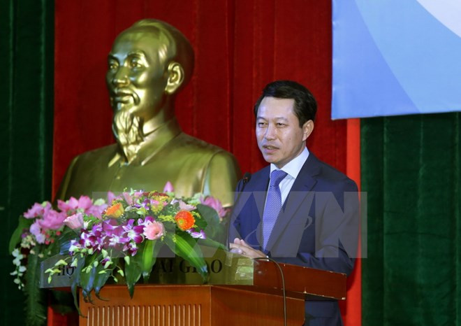 Le ministre laotien des AE visite l’Académie diplomatique du Vietnam ảnh 1 Le ministre laotien des AE visite l’Académie diplomatique du Vietnam ảnh 1
