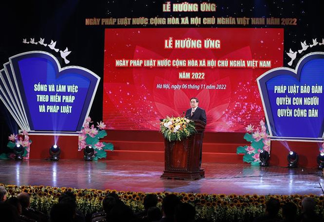 Journée du droit du Vietnam : le Premier ministre appelle à rénover la communication juridique ảnh 1 Journée du droit du Vietnam : le Premier ministre appelle à rénover la communication juridique ảnh 1