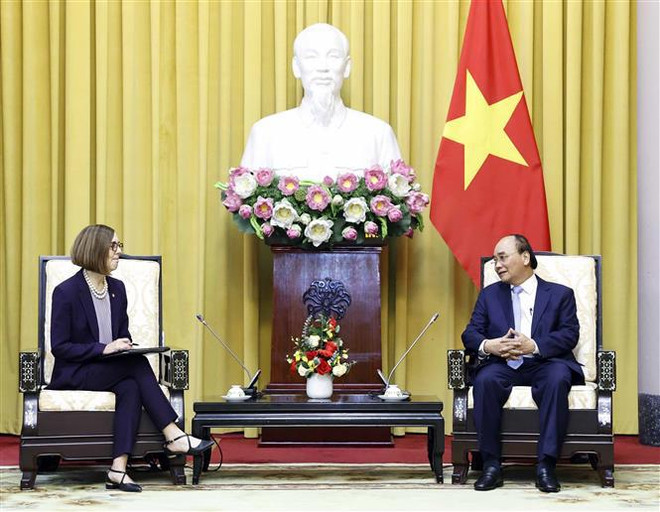 Le Vietnam attache une grande importance à sa coopération avec l'Oregon (Etats-Unis) ảnh 1 Le Vietnam attache une grande importance à sa coopération avec l'Oregon (Etats-Unis) ảnh 1