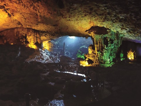 À la découverte de la grotte de Dâu Gô dans la baie de Ha Long ảnh 1 À la découverte de la grotte de Dâu Gô dans la baie de Ha Long ảnh 1