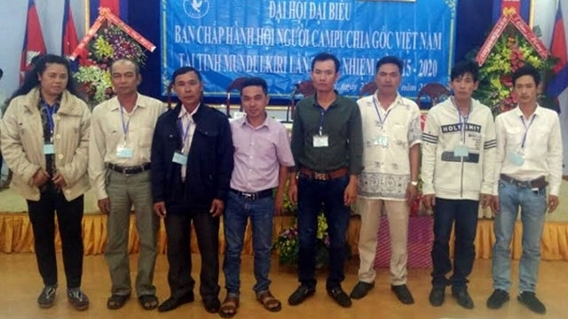 Le 1er Congrès de l’Association des Cambodgiens d'origine vietnamienne de la province de Mondulkiri ảnh 1