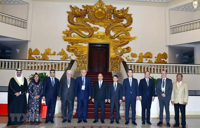 Le PM reçoit les participants à la 44e réunion du Comité exécutif de l’OANA ảnh 1 Le PM reçoit les participants à la 44e réunion du Comité exécutif de l’OANA ảnh 1