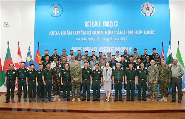 Ouverture d’un cours d’entrainement d’officiers de logistiques de l’ONU ảnh 1 Ouverture d’un cours d’entrainement d’officiers de logistiques de l’ONU ảnh 1