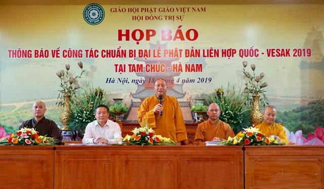 Le Vietnam accueillira à mi-mai la fête de Vesak 2019 ảnh 1 Le Vietnam accueillira à mi-mai la fête de Vesak 2019 ảnh 1
