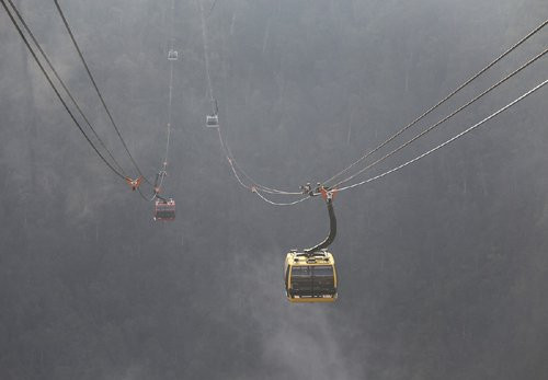 Inauguration du téléphérique Fansipan-Sa Pa ảnh 2 Inauguration du téléphérique Fansipan-Sa Pa ảnh 2