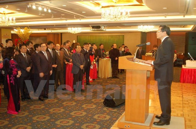 Les diasporas vietnamiennes en R. de Corée et en R. tchèque fêtent le Têt du Singe ảnh 1 Les diasporas vietnamiennes en R. de Corée et en R. tchèque fêtent le Têt du Singe ảnh 1