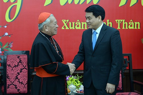 Hanoi : meilleurs voeux du Têt des organisations religieuses ảnh 1 Hanoi : meilleurs voeux du Têt des organisations religieuses ảnh 1