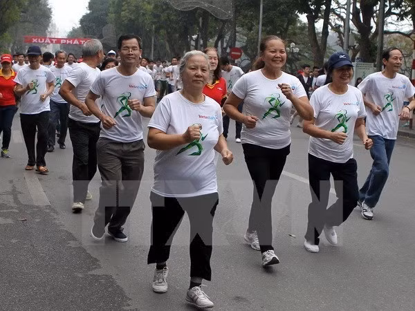Course de la Journée olympique pour la santé publique ảnh 1