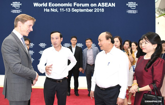 Le PM examine les préparatifs du Forum économique mondial sur l’ASEAN ảnh 1 Le PM examine les préparatifs du Forum économique mondial sur l’ASEAN ảnh 1