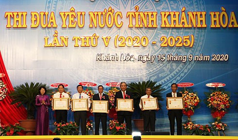 Le 5e Congrès d’émulation patriotique de la province de Khanh Hoa ảnh 1 Le 5e Congrès d’émulation patriotique de la province de Khanh Hoa ảnh 1