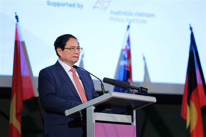 Le PM Pham Minh Chinh appelle les entreprises australiennes à venir investir au Vietnam ảnh 1 Le PM Pham Minh Chinh appelle les entreprises australiennes à venir investir au Vietnam ảnh 1