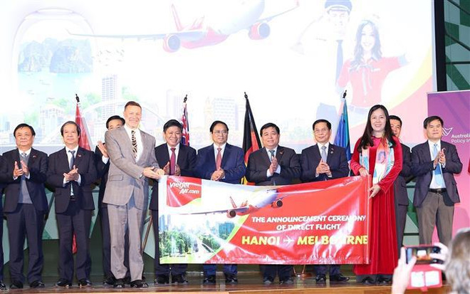 Le PM Pham Minh Chinh appelle les entreprises australiennes à venir investir au Vietnam ảnh 2 Le PM Pham Minh Chinh appelle les entreprises australiennes à venir investir au Vietnam ảnh 2