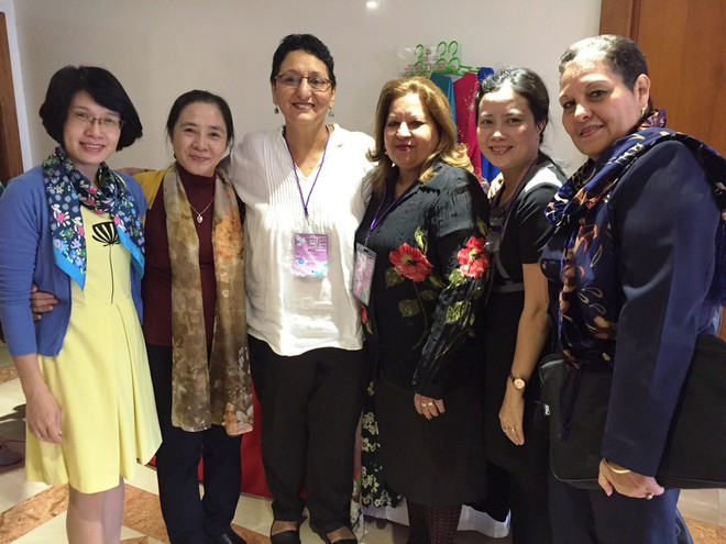 Le Vietnam au congrès de la Fédération démocratique internationale des femmes en Colombie ảnh 1 Le Vietnam au congrès de la Fédération démocratique internationale des femmes en Colombie ảnh 1