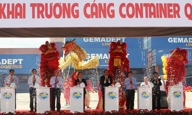 Inauguration du port de conteneurs SP-ITC ảnh 1 Inauguration du port de conteneurs SP-ITC ảnh 1
