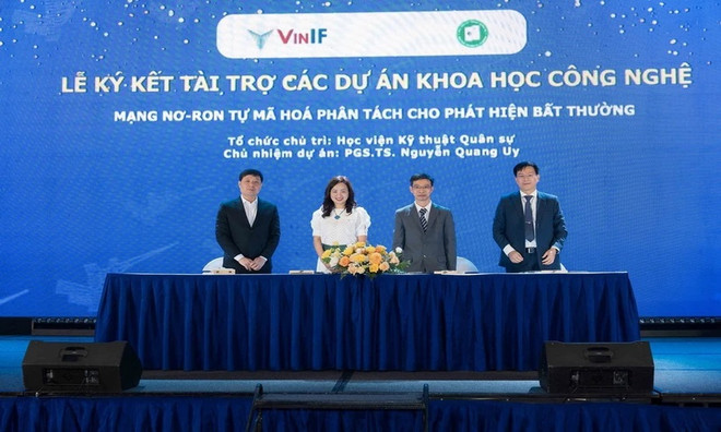 Le Fonds pour l’innovation de Vingroup continue de parrainer des projets scientifiques et technologiques ảnh 1 Le Fonds pour l’innovation de Vingroup continue de parrainer des projets scientifiques et technologiques ảnh 1