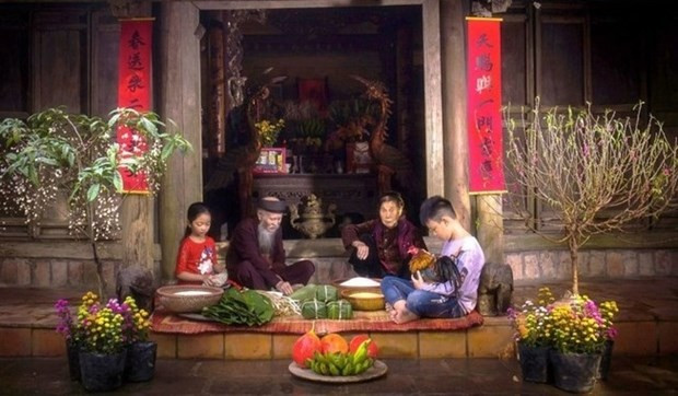 Vivre le Têt vietnamien dans l’ancien village de Duong Lâm ảnh 1 Vivre le Têt vietnamien dans l’ancien village de Duong Lâm ảnh 1