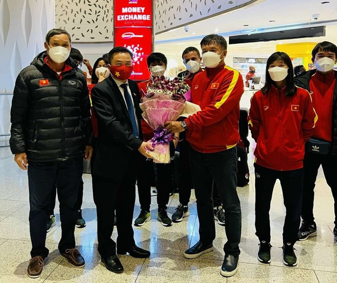 Coupe d'Asie féminine 2022: l’équipe nationale de football est arrivée en Inde ảnh 2 Coupe d'Asie féminine 2022: l’équipe nationale de football est arrivée en Inde ảnh 2