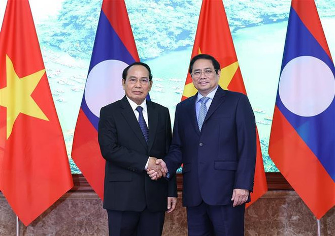 Vietnam et Laos promevent la coopération multiforme ảnh 1 Vietnam et Laos promevent la coopération multiforme ảnh 1