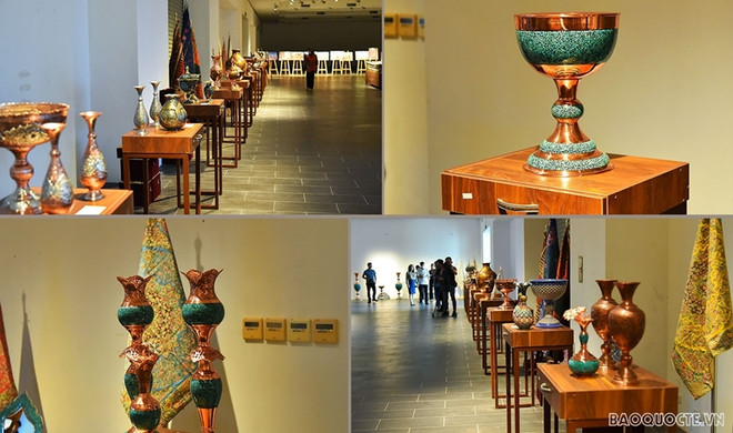 Exposition "Patrimoine artistique de l'Iran, berceau de la civilisation" à Hanoi ảnh 1